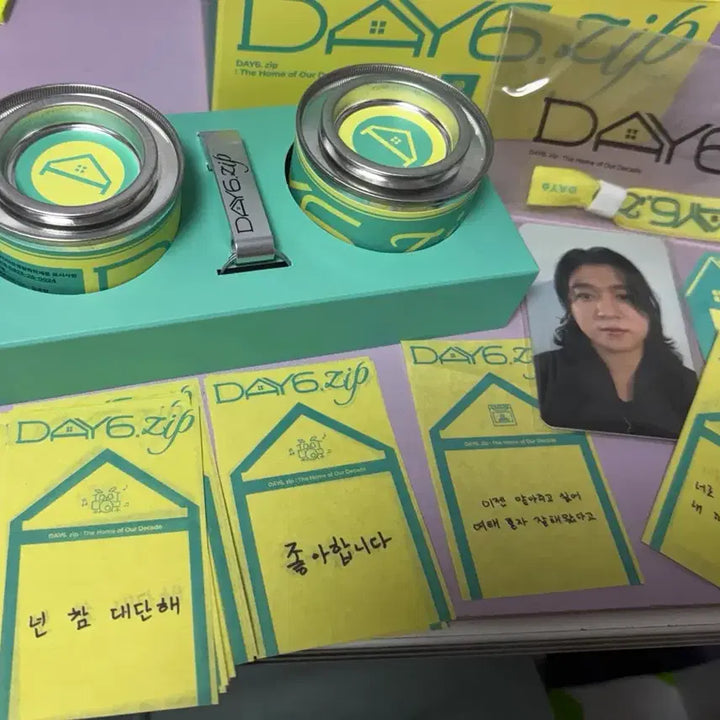 [BUNJANG] DAY6 DAY6.zip Pop-up Store Goods Candle / 데이식스 DAY6.zip 팝업 스토어 굿즈