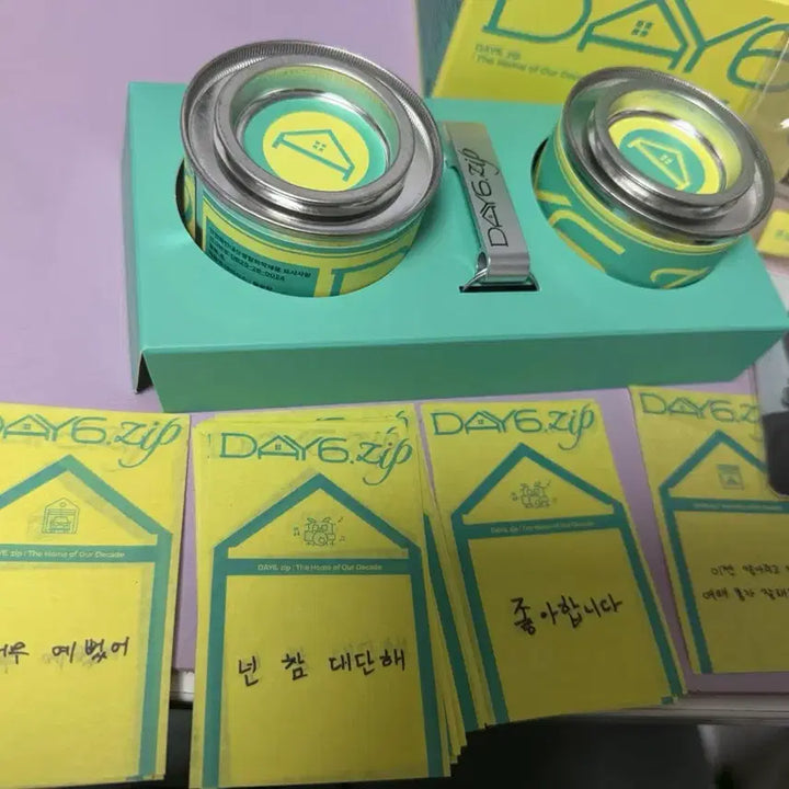 [BUNJANG] DAY6 DAY6.zip Pop-up Store Goods Candle / 데이식스 DAY6.zip 팝업 스토어 굿즈