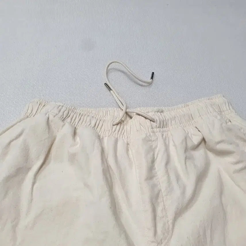 [BUNJANG] SUARE Ivory Banding Wide Pants / SUARE 아이보리색 밴딩 와이드 팬츠 허리31