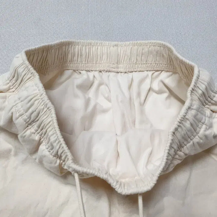 [BUNJANG] SUARE Ivory Banding Wide Pants / SUARE 아이보리색 밴딩 와이드 팬츠 허리31