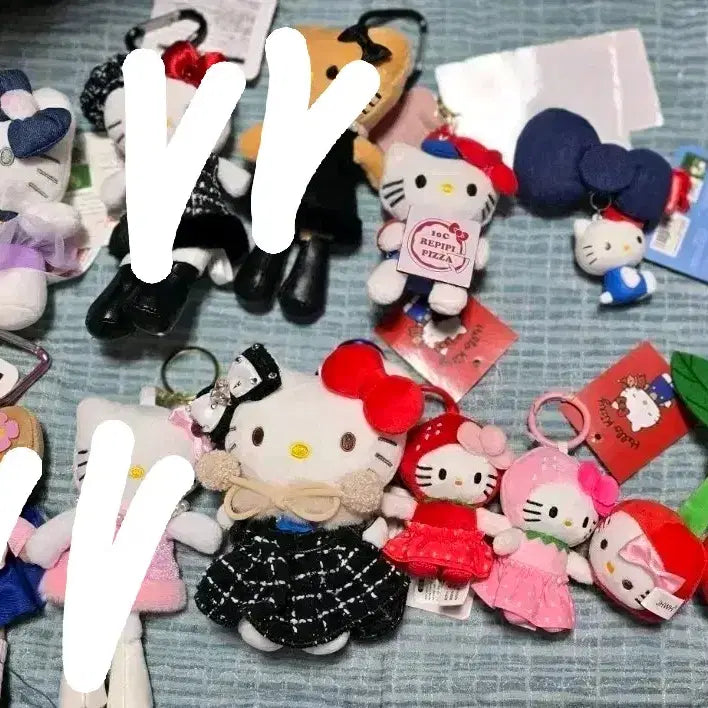 [BUNJANG] Hello Kitty Keyring Collection / 헬로키티 인형 키링/열쇠고리 모음