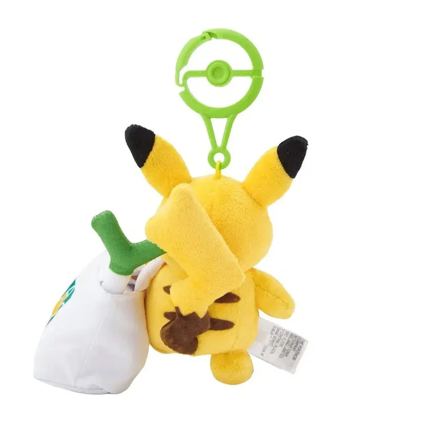 [BUNJANG] Pokemon Pikachu Shopping Eco Bag and Keyring / 포켓몬 피카마트 에코백 피카츄 키링 장보는 피카츄