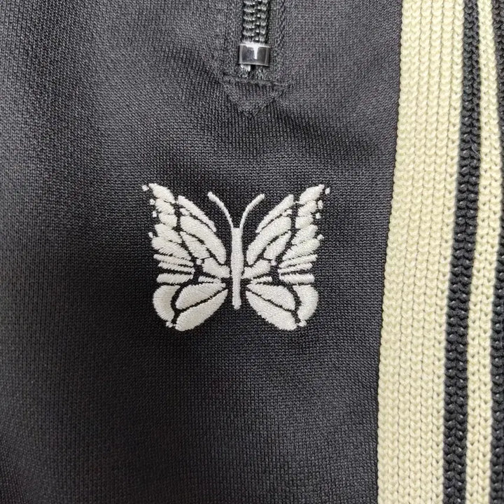 [BUNJANG] Needles Narrow Fit Track Pants Black/Cream S / 니들스 트랙팬츠 네로우핏 블랙/크림 s