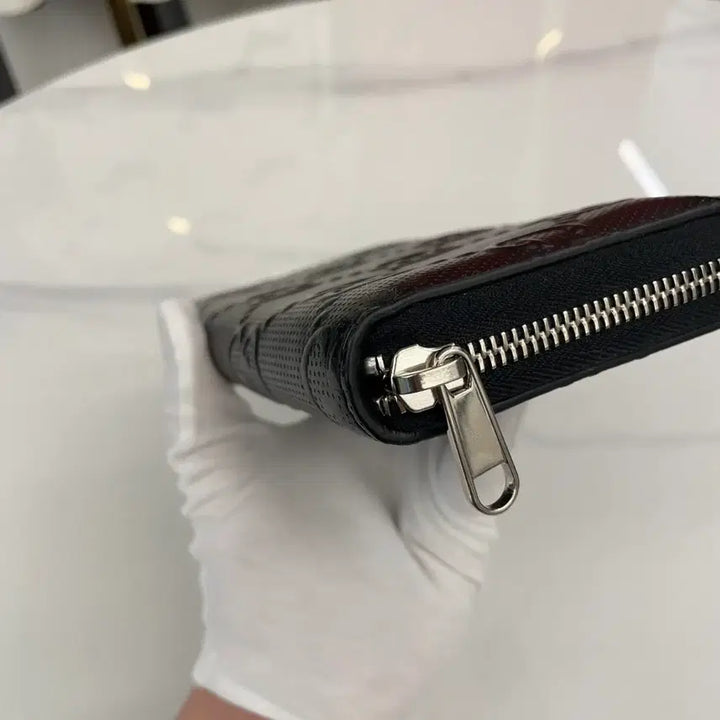 [BUNJANG] Gucci GG Embossing Zip Around Wallet / 구찌 GG 엠보싱 지퍼장지갑