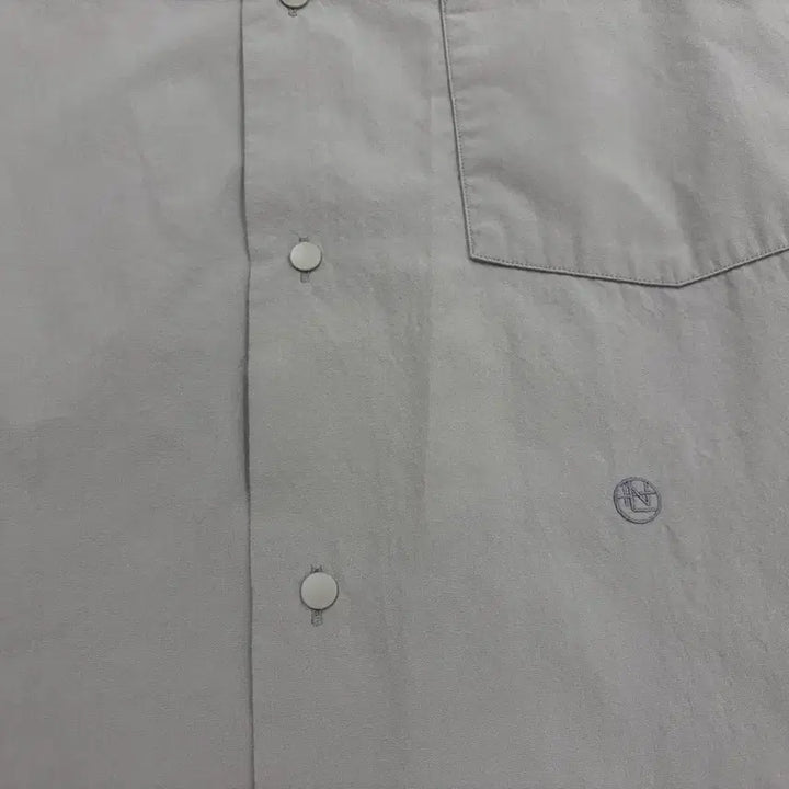 [SOLD OUT] [M] 나나미카 레귤러 카라 윈드셔츠 그레이