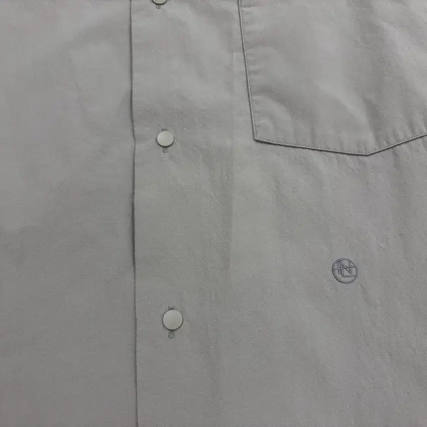 [SOLD OUT] [M] 나나미카 레귤러 카라 윈드셔츠 그레이