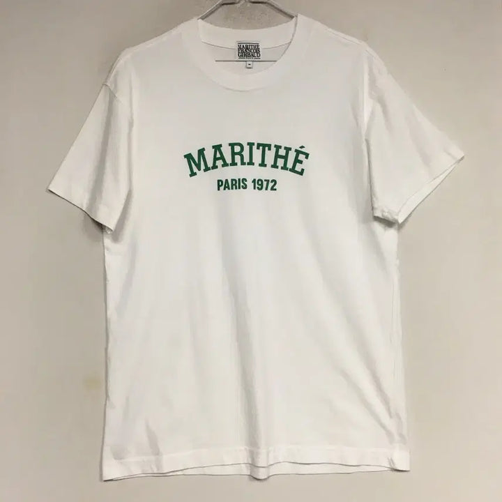 [BUNJANG] Marithe Francois Girbaud Lettering Short Sleeve T-shirt / 마리떼 프랑소와저버 레터링 반팔 티셔츠 M