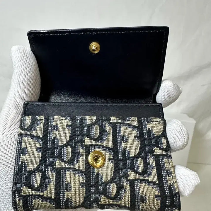 [BUNJANG] Dior Montaigne Veronia Bifold Wallet / 디올 몽테인 베로니아 반지갑 (OS)