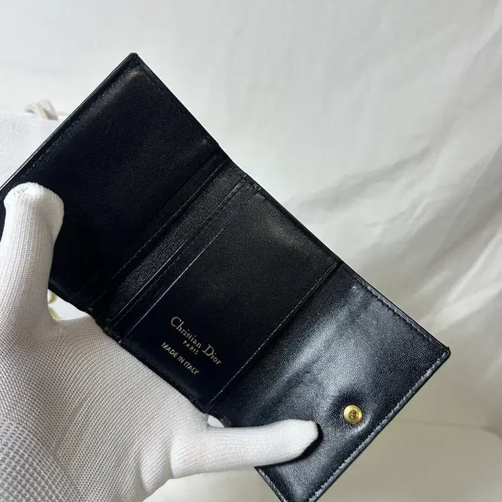 [BUNJANG] Dior Montaigne Veronia Bifold Wallet / 디올 몽테인 베로니아 반지갑 (OS)