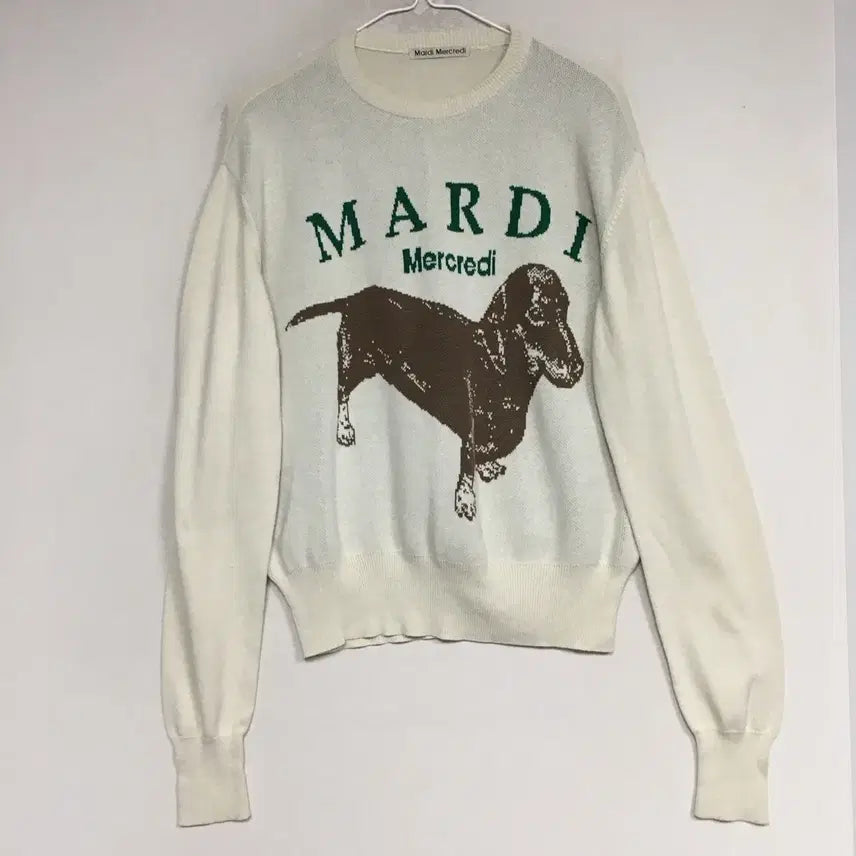 [SOLD OUT] MARDI 마르디 닥스훈트 니트