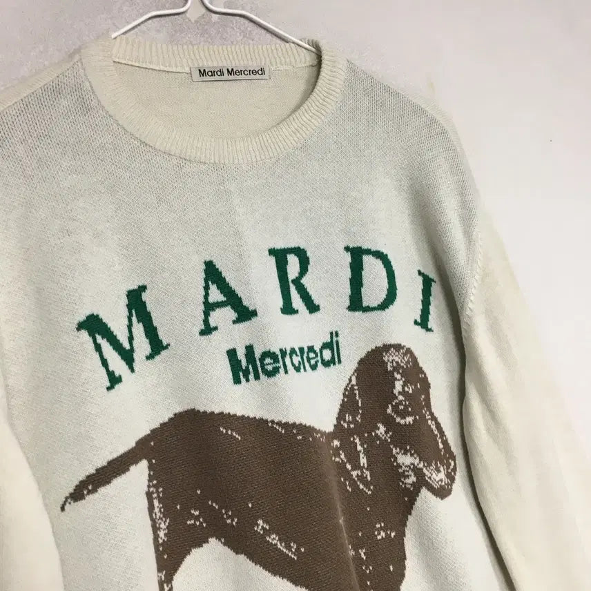 [SOLD OUT] MARDI 마르디 닥스훈트 니트