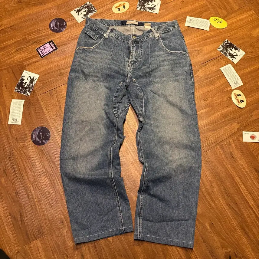 [BUNJANG] Emporio Armani Denim Work Pants / Armani denim work pants 데님 워크 팬츠