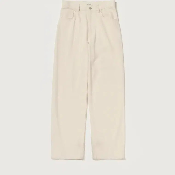 [BUNJANG] Auralee Silk Nep Denim Wide Pants / [4] 26SS 오라리 실크 넵 데님 5P 와이드 팬츠