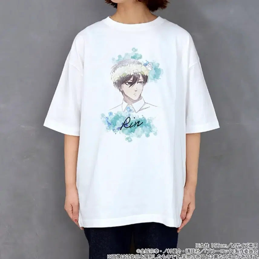 [BUNJANG] Blue Lock Itoshi Rin Space A la mode T-shirt / 블루록 이토시 린 Space A la mode 반팔티 L