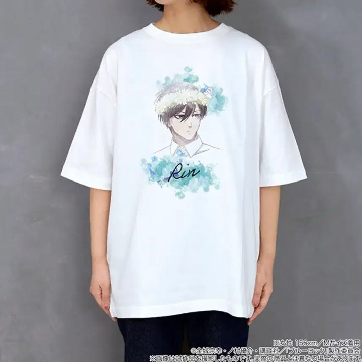 [BUNJANG] Blue Lock Itoshi Rin Space A la mode T-shirt / 블루록 이토시 린 Space A la mode 반팔티 L