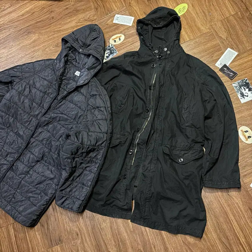 [SOLD OUT] 90S CP COMPANY M51 오버사이즈드 파카 블랙