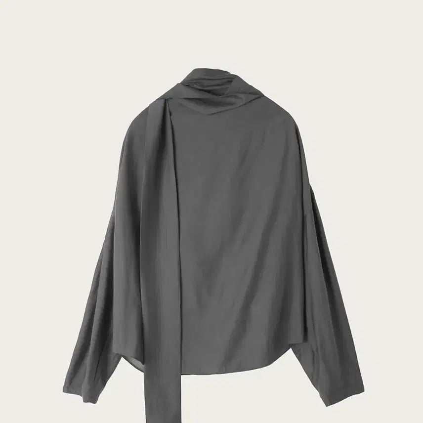 [BUNJANG] ribbonbit Shophie Blouse - Gray / 리본 빛 ribbonbit Shophie Blouse - Gray