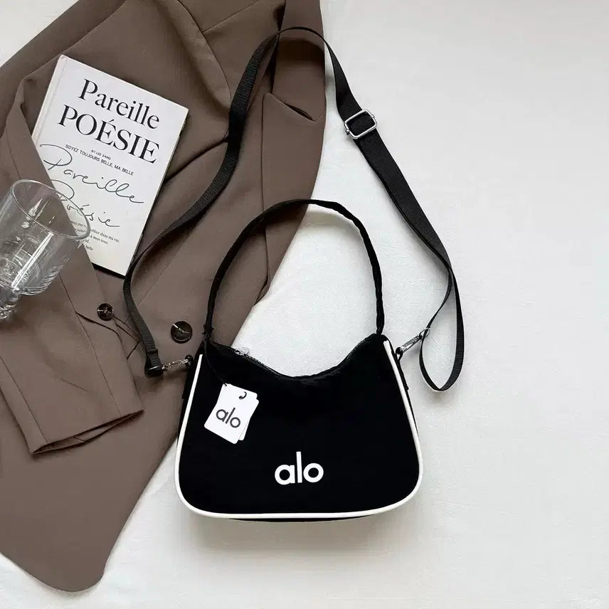 [BUNJANG] ALOO Black Mini Shoulder Bag Crossbody / 알로 블랙 미니 숄더백 크로스