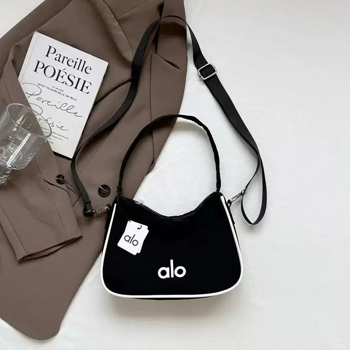 [BUNJANG] ALOO Black Mini Shoulder Bag Crossbody / 알로 블랙 미니 숄더백 크로스