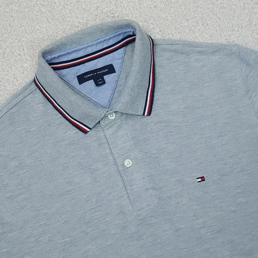 [SOLD OUT] (L)타미힐피거 남자 카라티 반팔 티셔츠 여름 캐주얼 W3053