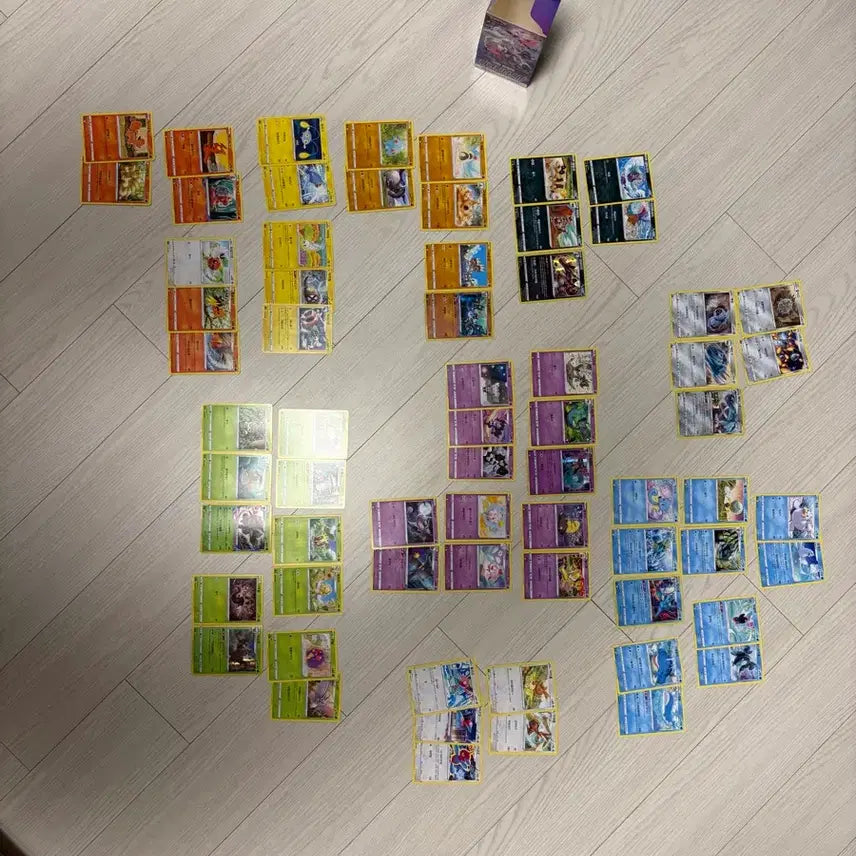 [BUNJANG] Dark Phantasma Pokemon Card Evolution Set - 67 Cards Bundle / 다크판타스마) 포켓몬카드 진화순 일반카드 67장 일괄