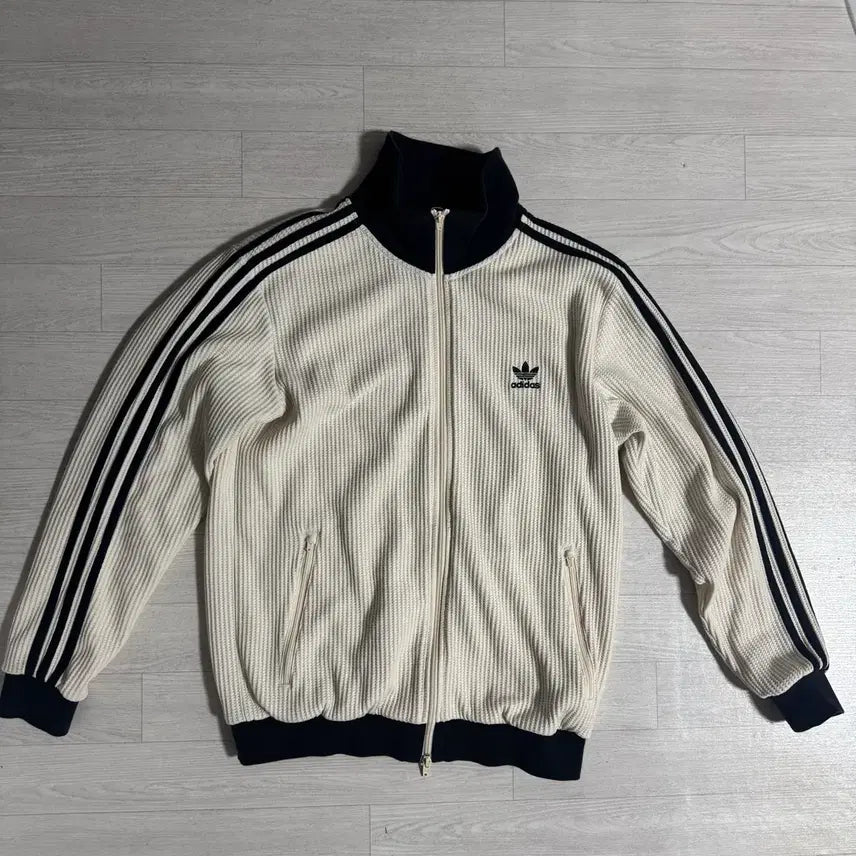 [BUNJANG] Adidas Waffle Beckenbauer Track Top XL / 아디다스 와플 베켄바우어 트랙탑 XL 황금사이즈