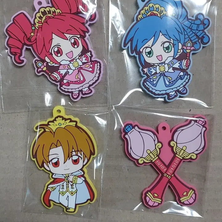 [BUNJANG] Shugo Chara! Bright Sunny Road Rubber Strap Bundle Set / 신비한별의쌍둥이공주 신쌍공 파인 레인 브라이트 써니로드 러버스트랩 일괄