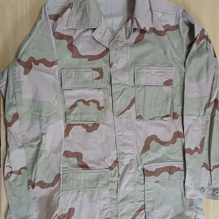[BUNJANG] US Army Desert Camo BDU Jacket / [105] 미군 사막삼색 BDU M-L