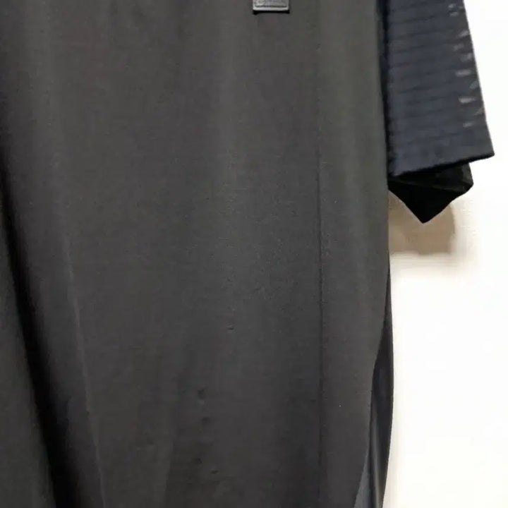 [BUNJANG] LANVIN BLANC Black Color Block Short Sleeve T-shirt / LANVIN BLANC 블랙 배색 반팔티셔츠 L(가슴반품 54)가격내림