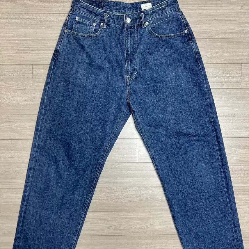[BUNJANG] Cahkies Relaxed 5P Jeans Dark Blue / 카키스 릴랙스드 5P 진 다크 블루 2