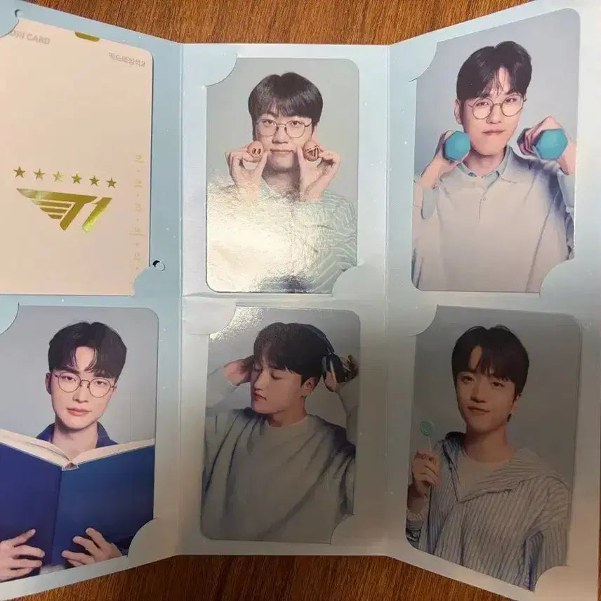 [SOLD OUT] T1 티원 우리카드 포토카드 + 소장용 화이트카드 (풀구성)