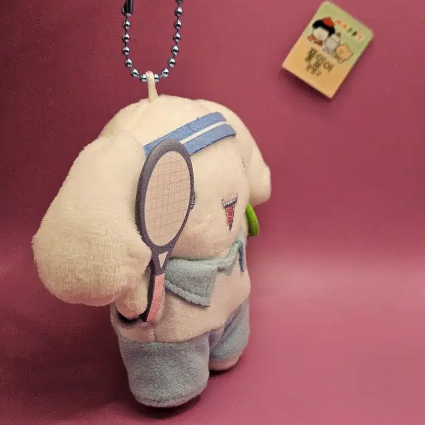 [BUNJANG] Sanrio Cinnamoroll Tennis Keyring / 시나모롤 테니스 키링. 새상품