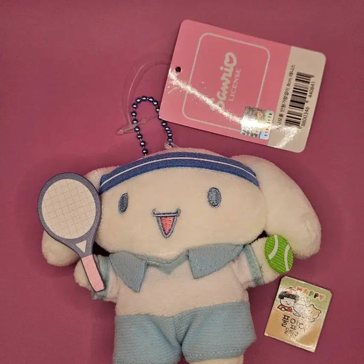 [BUNJANG] Sanrio Cinnamoroll Tennis Keyring / 시나모롤 테니스 키링. 새상품