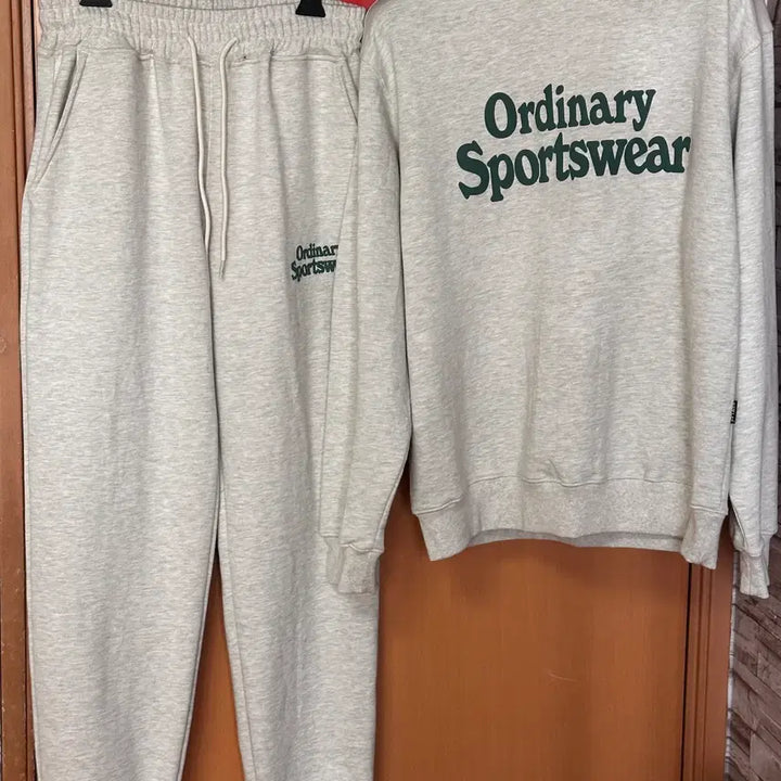 [BUNJANG] RAW LAB Ordinary Foiled Logo Setup (Oatmeal) L Size / RAW LAB 로우랩 ORDINARY 발포 로고 셋업 (오트밀)