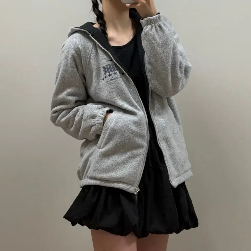 [BUNJANG] Nike Reversible Hoodie Zip-up / 빈티지 나이키 양면 후드 집업