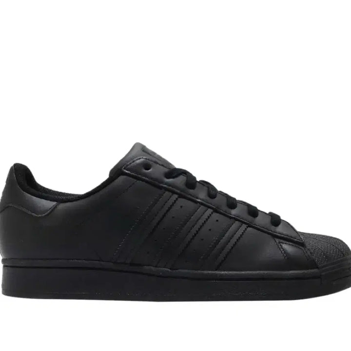 [BUNJANG] Adidas Superstar Triple Black Sneakers / 아디다스 슈퍼스타 트리플 블랙