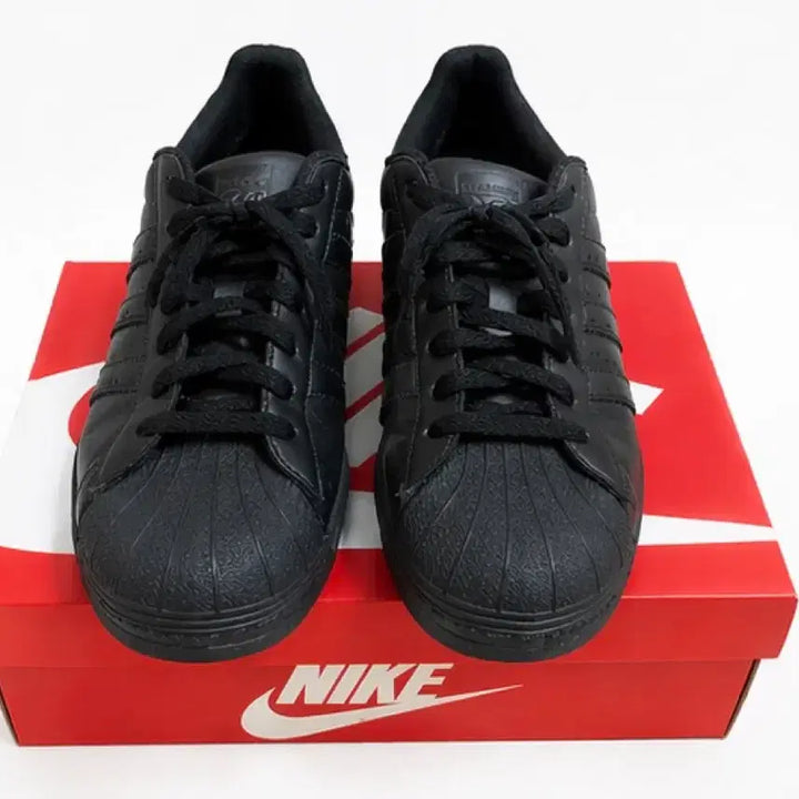 [BUNJANG] Adidas Superstar Triple Black Sneakers / 아디다스 슈퍼스타 트리플 블랙