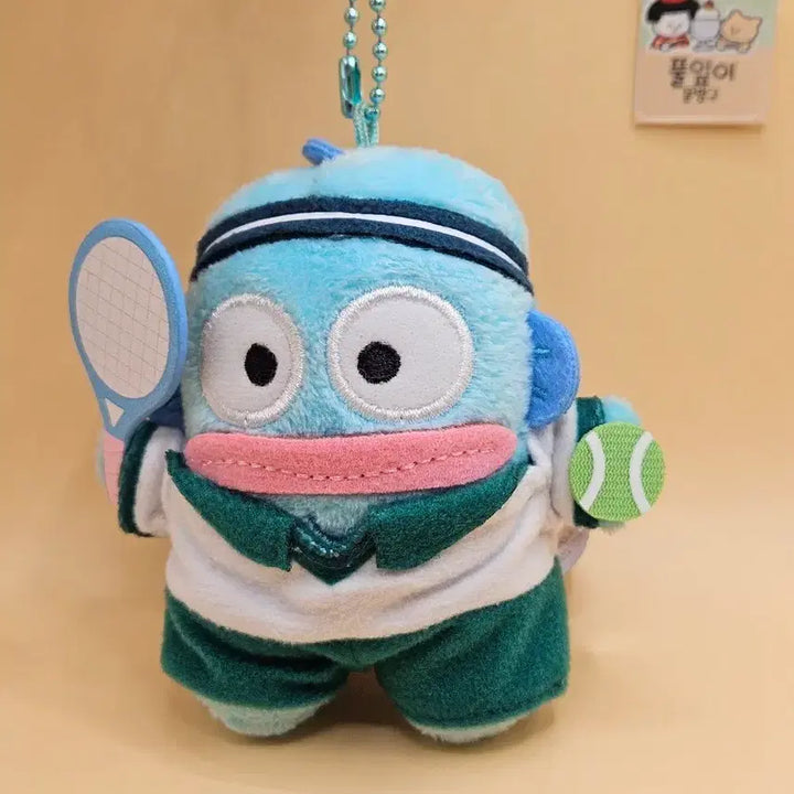 [BUNJANG] Hangyodon Tennis Keyring / 한교동 테니스 키링. 새상품