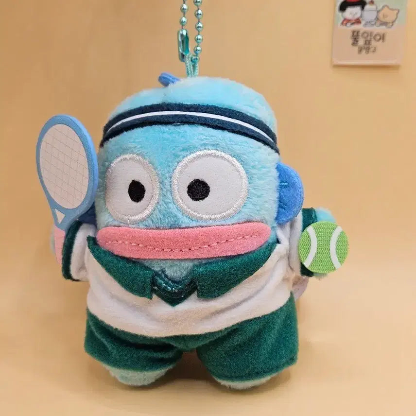 [BUNJANG] Hangyodon Tennis Keyring / 한교동 테니스 키링. 새상품