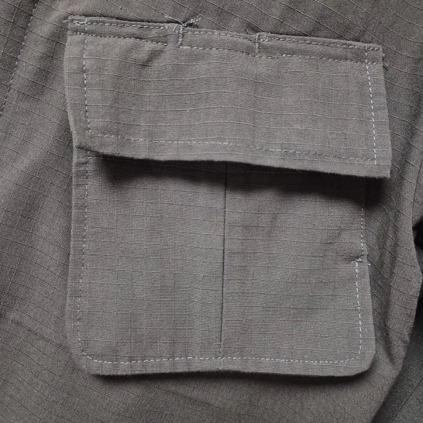 [BUNJANG] DA FEILIU Khaki Pocket Shirt Jacket / DA FEILIU 카키색 포켓 셔츠 자켓 L100 새상품