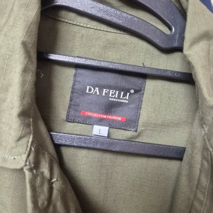 [BUNJANG] DA FEILIU Khaki Pocket Shirt Jacket / DA FEILIU 카키색 포켓 셔츠 자켓 L100 새상품