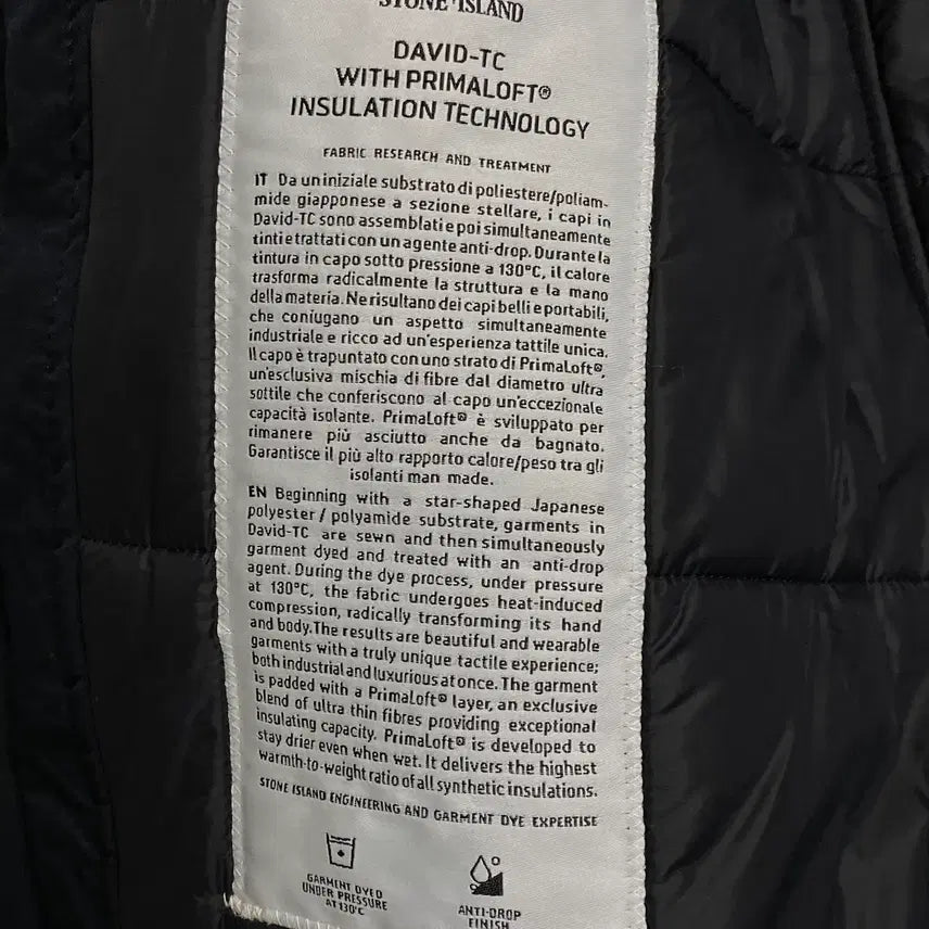 [BUNJANG] Stone Island David-TC Cacoat Dark Navy Jacket / [S급/명품세탁] 스톤아일랜드 David-TC 카코트 다크 네이비 S