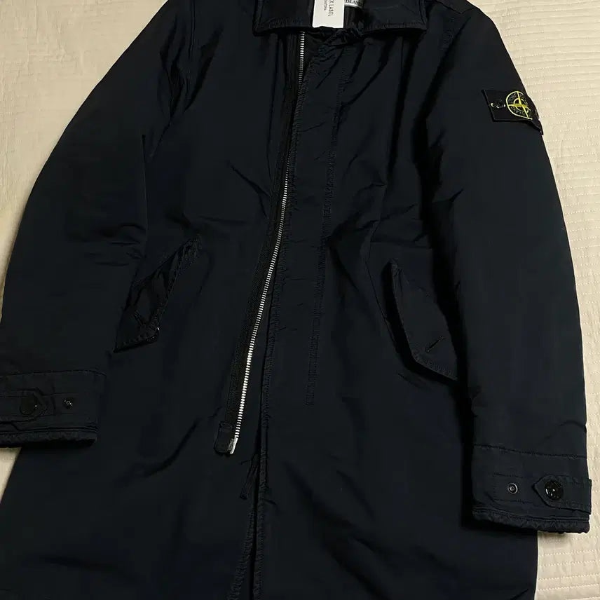 [BUNJANG] Stone Island David-TC Cacoat Dark Navy Jacket / [S급/명품세탁] 스톤아일랜드 David-TC 카코트 다크 네이비 S