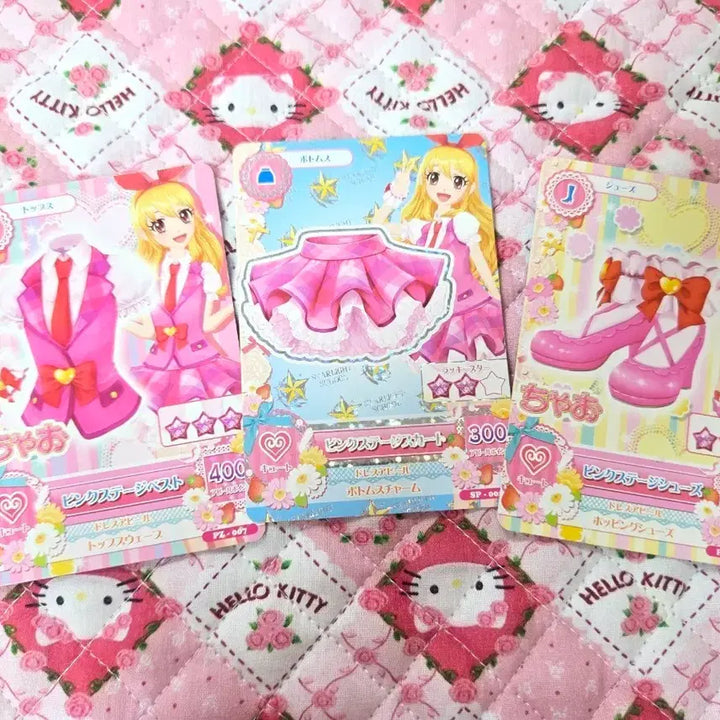 [BUNJANG] Aikatsu Ichigo/Ichigo School Uniform Card / 아이엠스타 일판 1기 스쿨룩 아이카츠 이치고 라임
