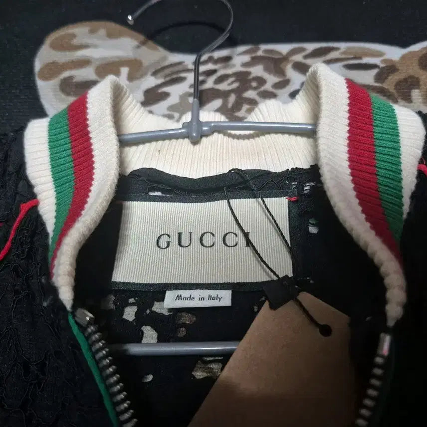 [BUNJANG] Gucci Floral Lace Bomber Jacket / 구찌 플로랄 레이스 봄버 자켓 s 정품