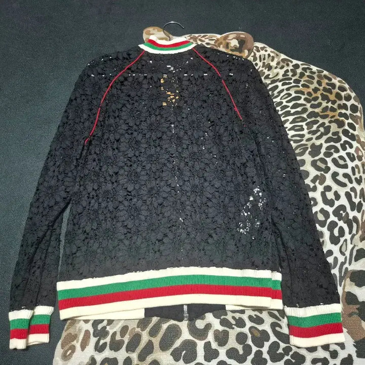 [BUNJANG] Gucci Floral Lace Bomber Jacket / 구찌 플로랄 레이스 봄버 자켓 s 정품