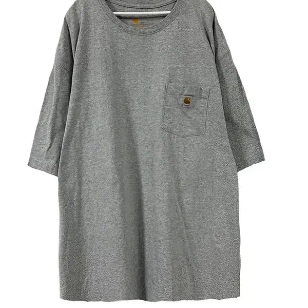 [BUNJANG] Carhartt Oversized Heavy Cotton One-Pocket T-Shirt 3XL / [3XL] CARHARTT 오버사이즈 원포켓 헤비코튼 반팔티