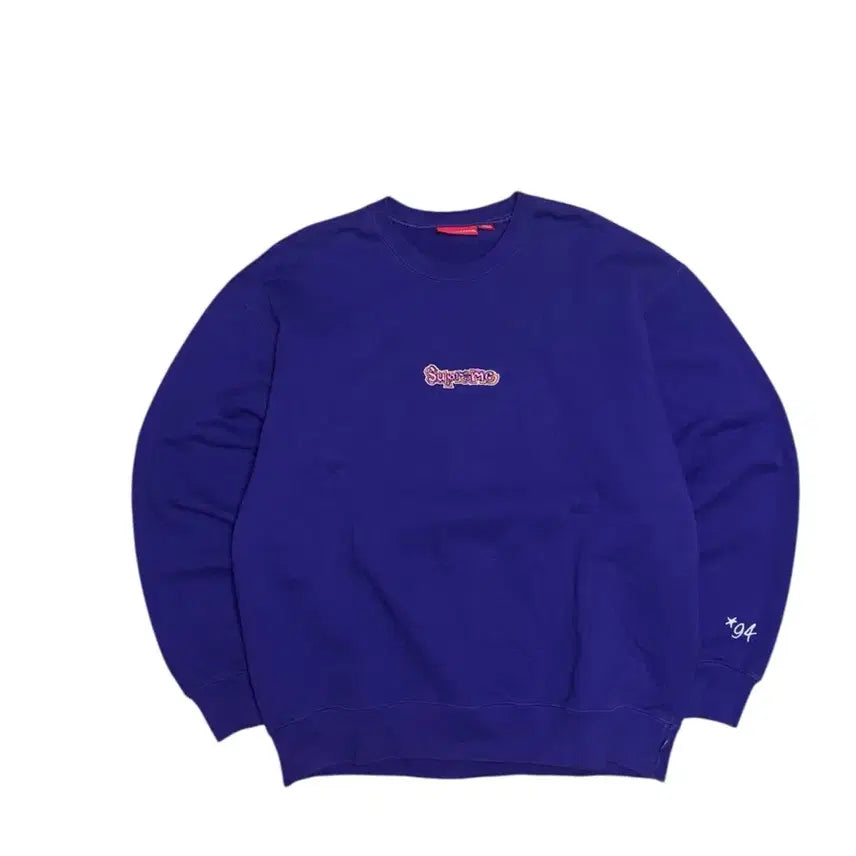 [SOLD OUT] 슈프림 곤즈 로고 맨투맨 스웻셔츠 퍼플