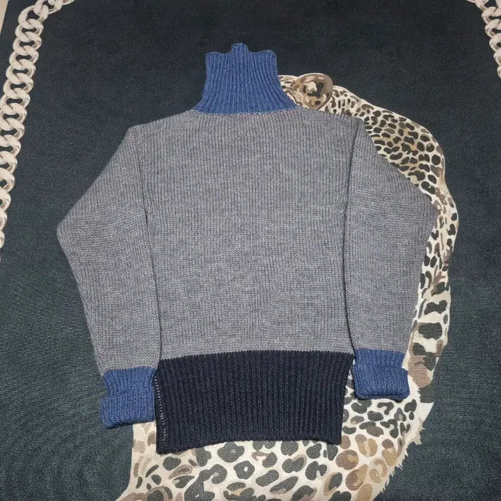 [BUNJANG] Nigel Cabourn Roll Neck Knit Sweater (Size 46) / (나이젤 카본 착용)나이젤 카본 롤 넥 니트 스웨터 46 정품