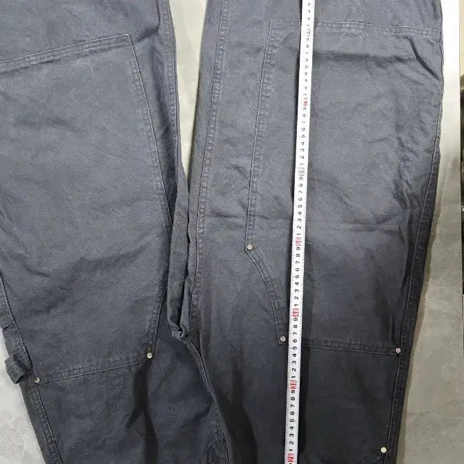 [BUNJANG] muff Gray Duff Denim Work Pants / muff 회색 더프 데님 작업 바지
